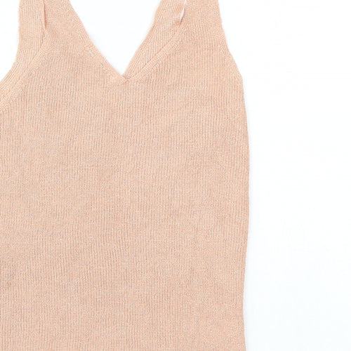 MNG Womens Pink   Basic Tank Size L