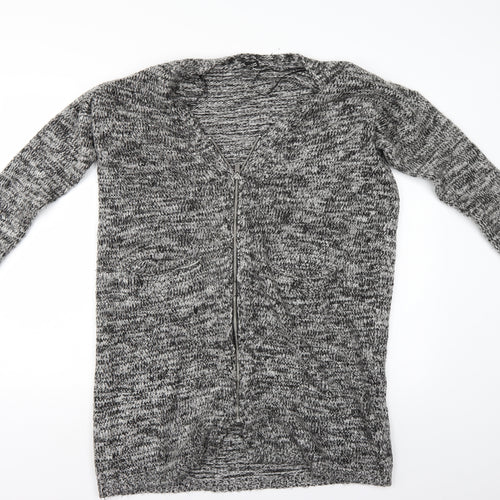 Divided Womens Grey   Cardigan Jumper Size M