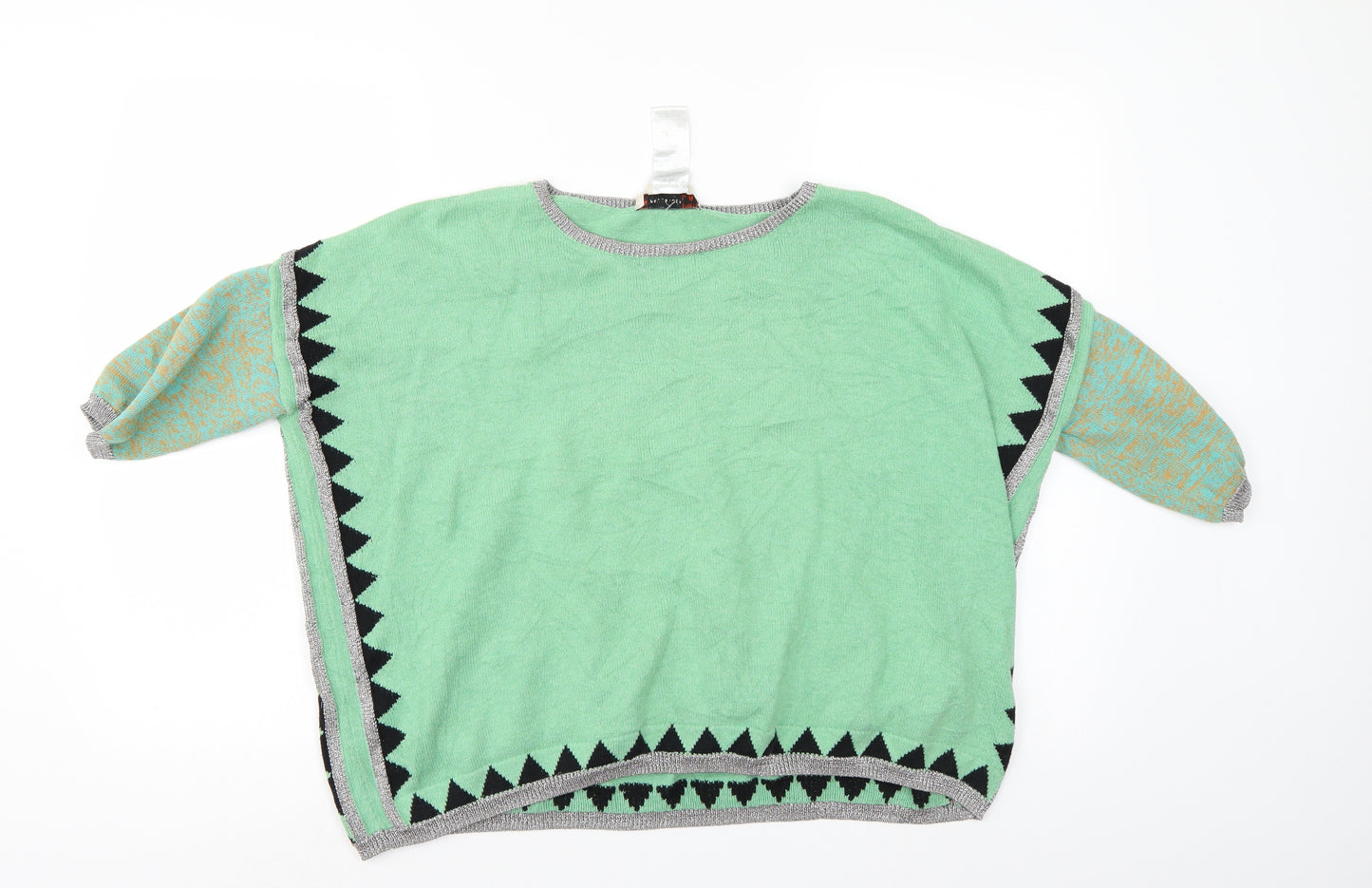 PAUL & JOE Womens Green   Pullover Jumper Size S