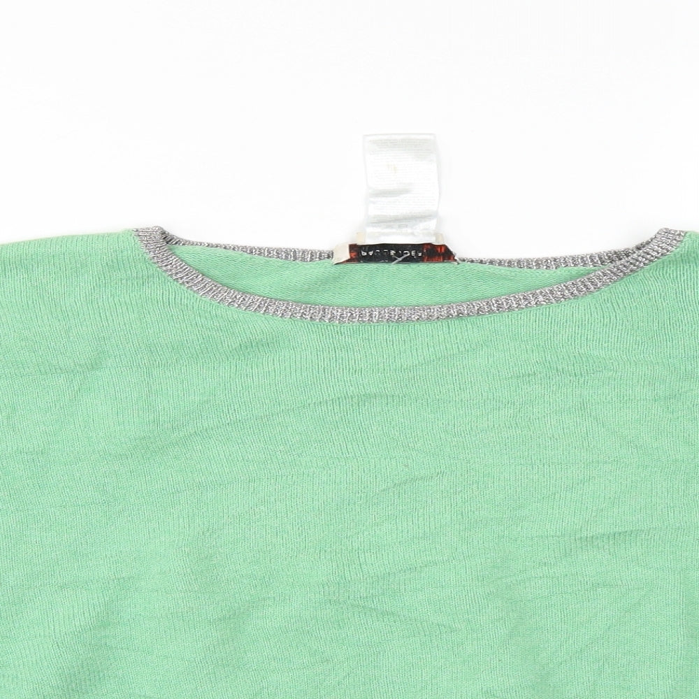 PAUL & JOE Womens Green   Pullover Jumper Size S