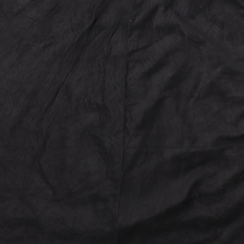 Preworn Womens Black   A-Line Skirt