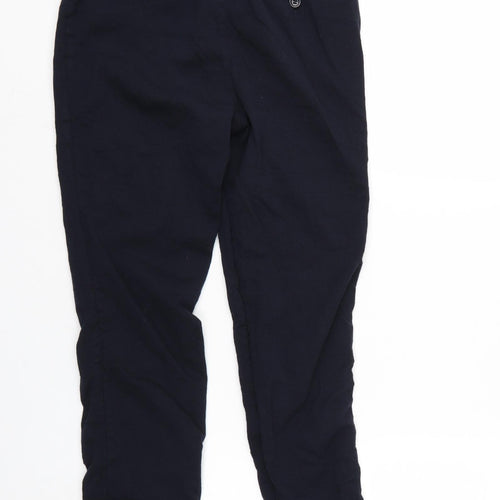 M&S Womens Blue   Trousers  Size 8 L26 in - Ankle Grazer