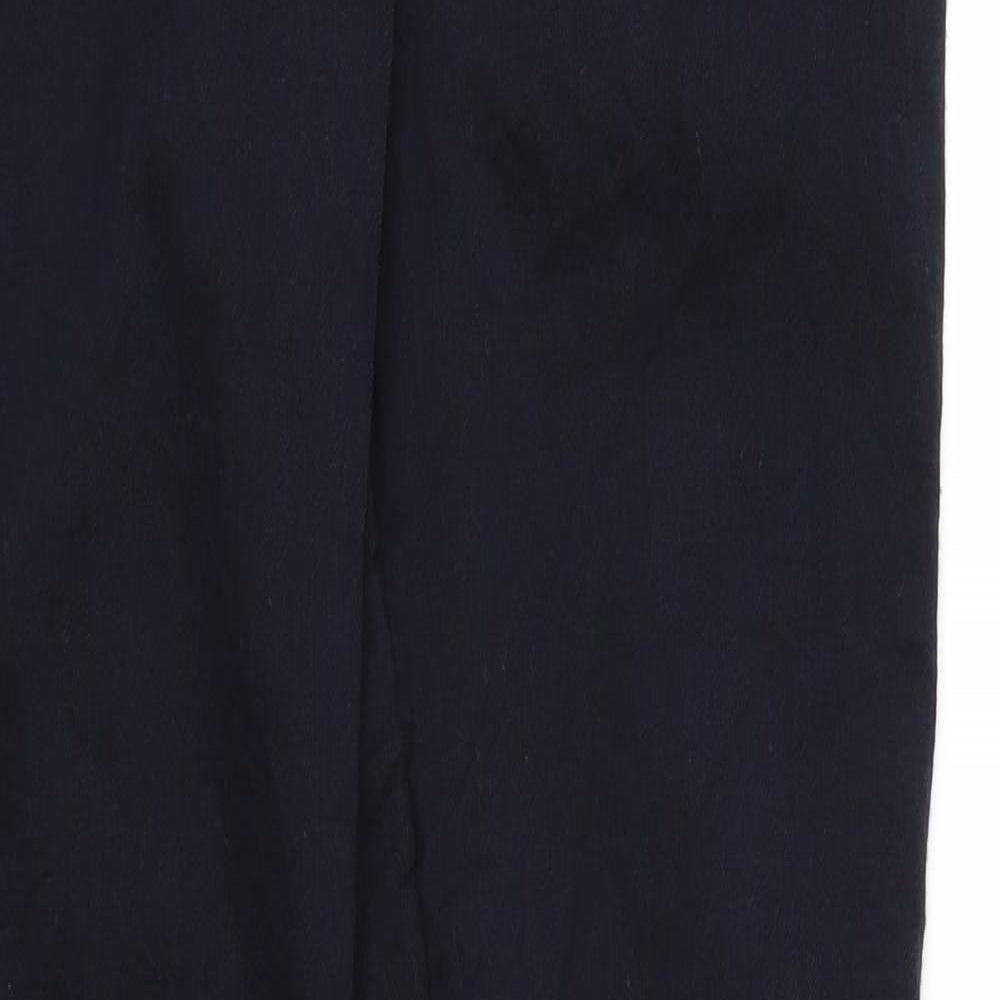 M&S Womens Blue   Trousers  Size 8 L26 in - Ankle Grazer