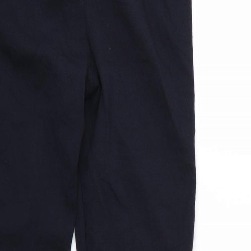 M&S Womens Blue   Trousers  Size 8 L26 in - Ankle Grazer