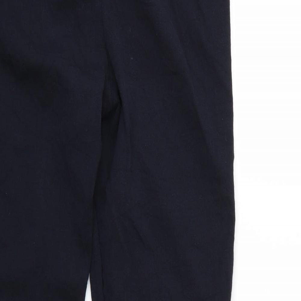 M&S Womens Blue   Trousers  Size 8 L26 in - Ankle Grazer