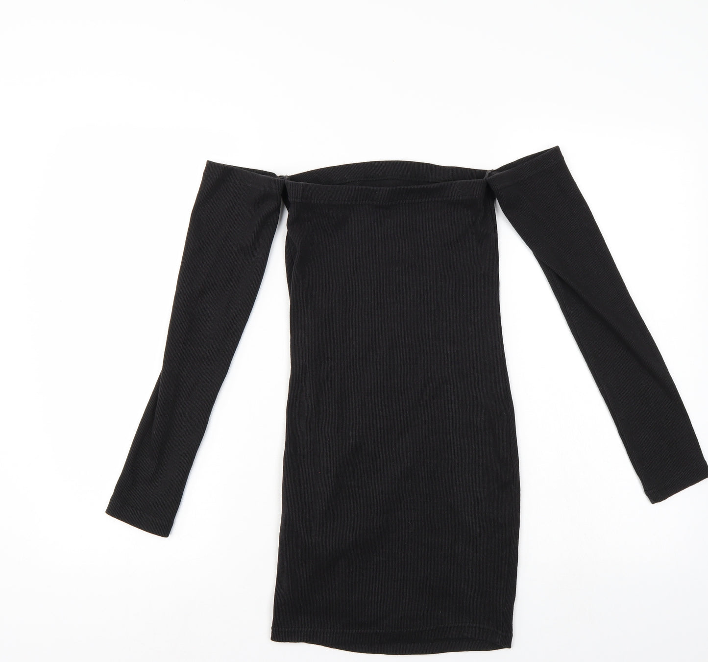 Pretty little thing Womens Black   Bodycon  Size 8