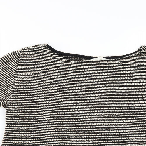 H&M Womens Multicoloured Striped  Pullover Jumper Size M