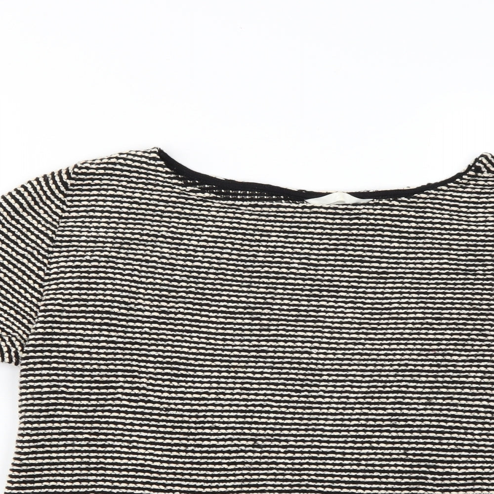 H&M Womens Multicoloured Striped  Pullover Jumper Size M