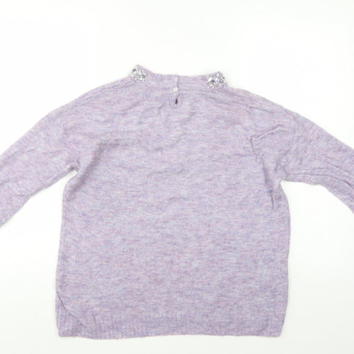 NEXT Womens Purple   Pullover Jumper Size 8