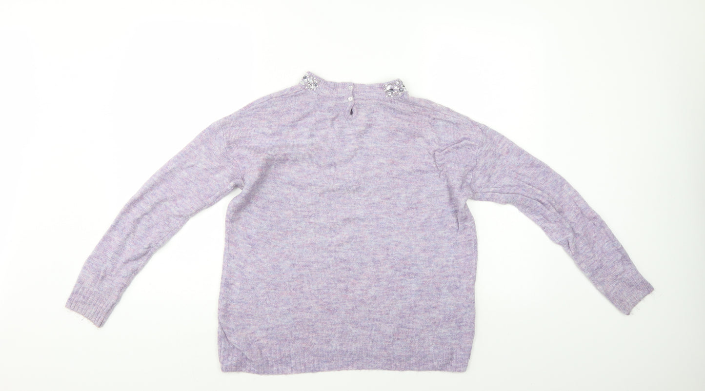 NEXT Womens Purple   Pullover Jumper Size 8