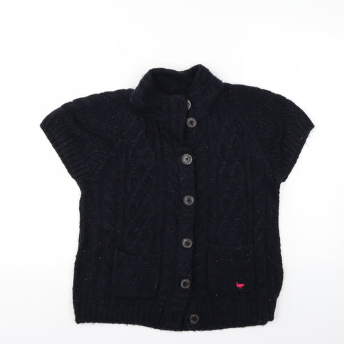 country rose Womens Blue Argyle/Diamond  Cardigan Jumper