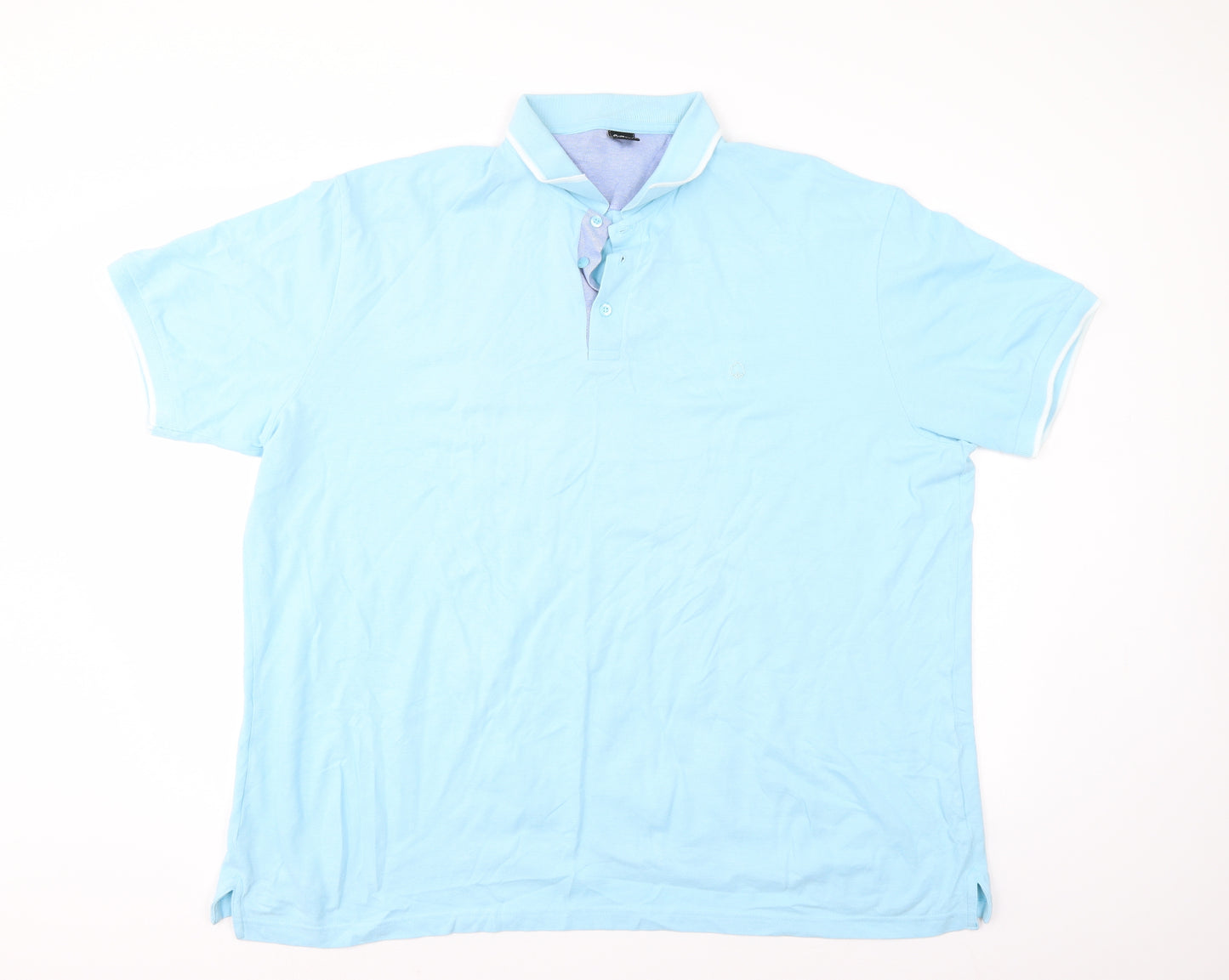 Cotton Traders Mens Blue    Polo Size 3XL