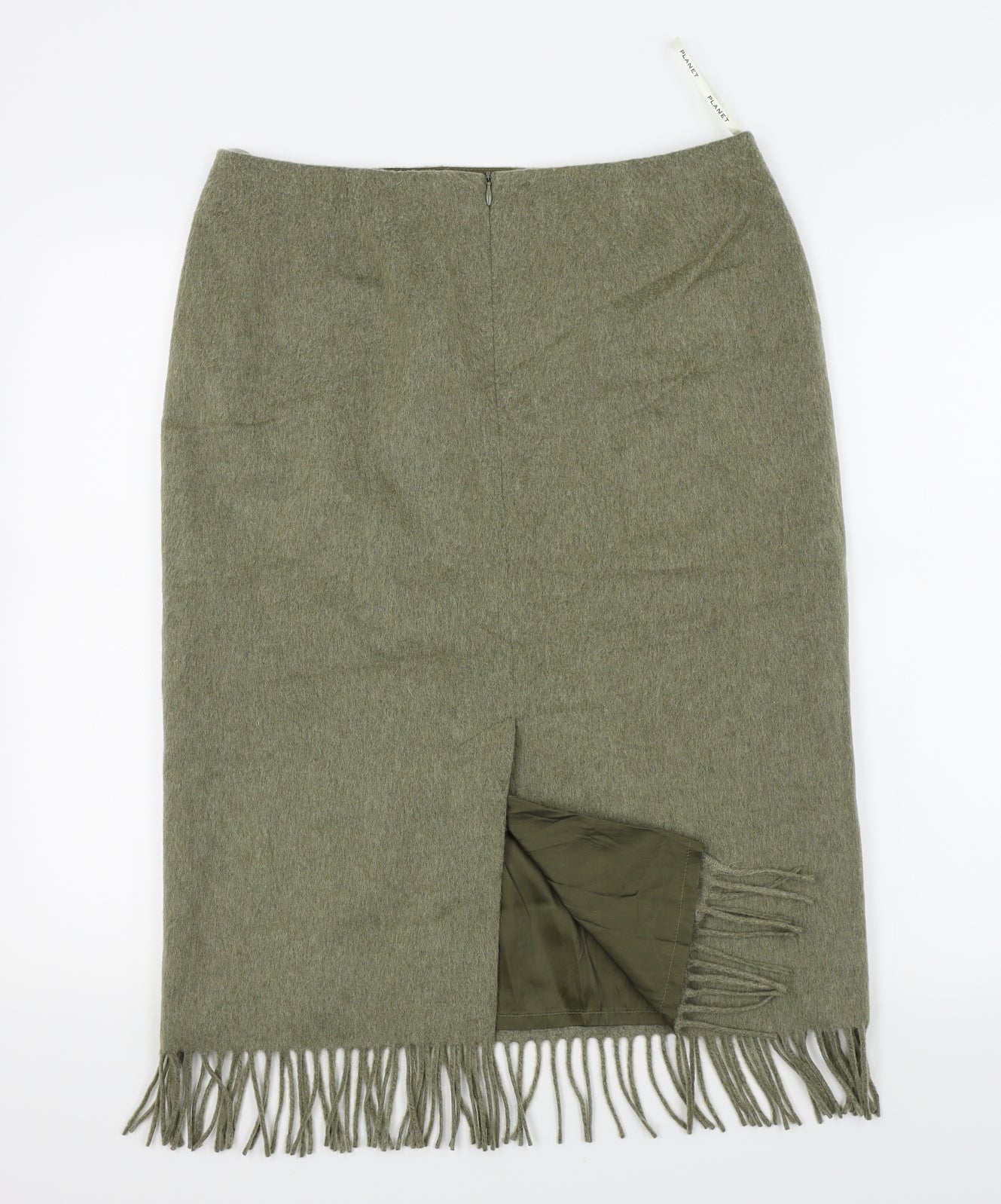 PLANET Womens Green   A-Line Skirt Size 12