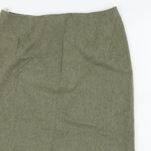 PLANET Womens Green   A-Line Skirt Size 12