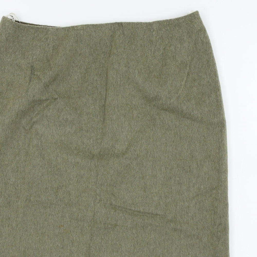 PLANET Womens Green   A-Line Skirt Size 12