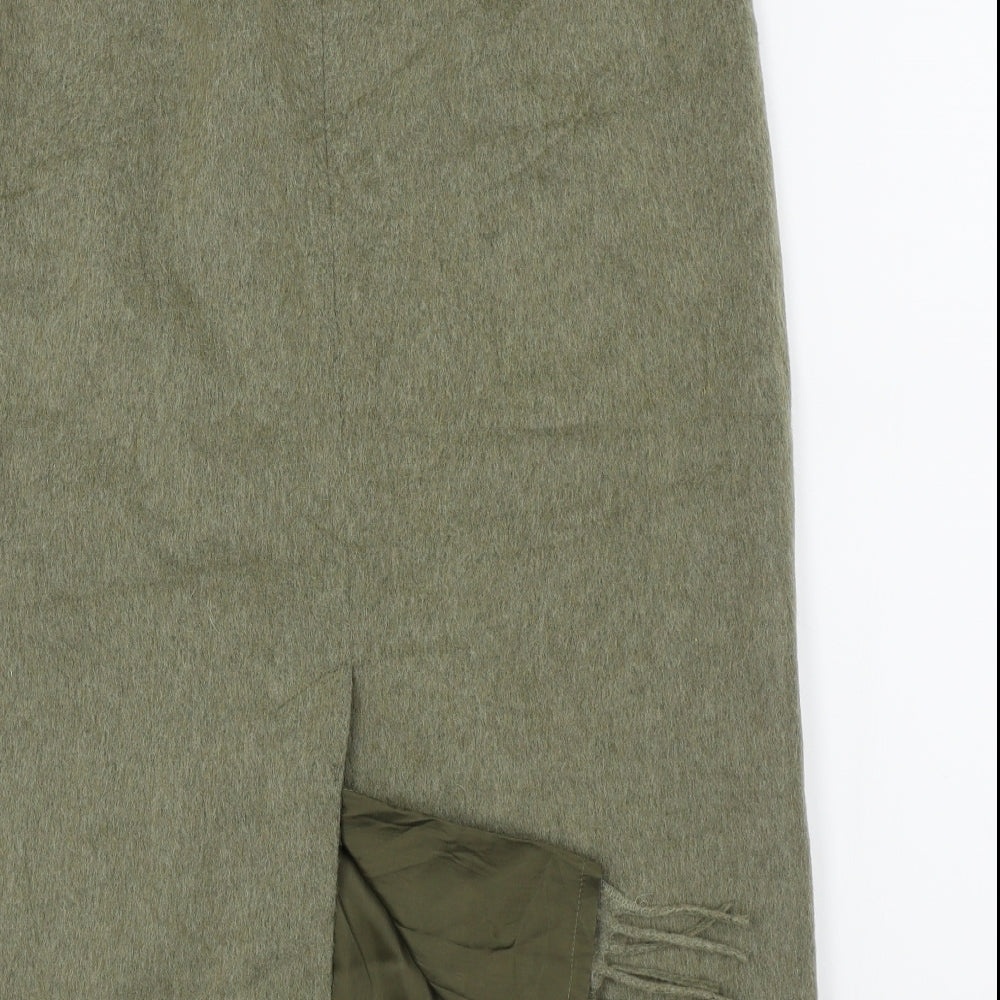 PLANET Womens Green   A-Line Skirt Size 12