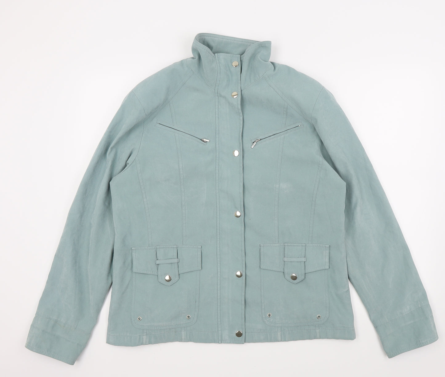 Finesse Womens Blue   Jacket  Size 16