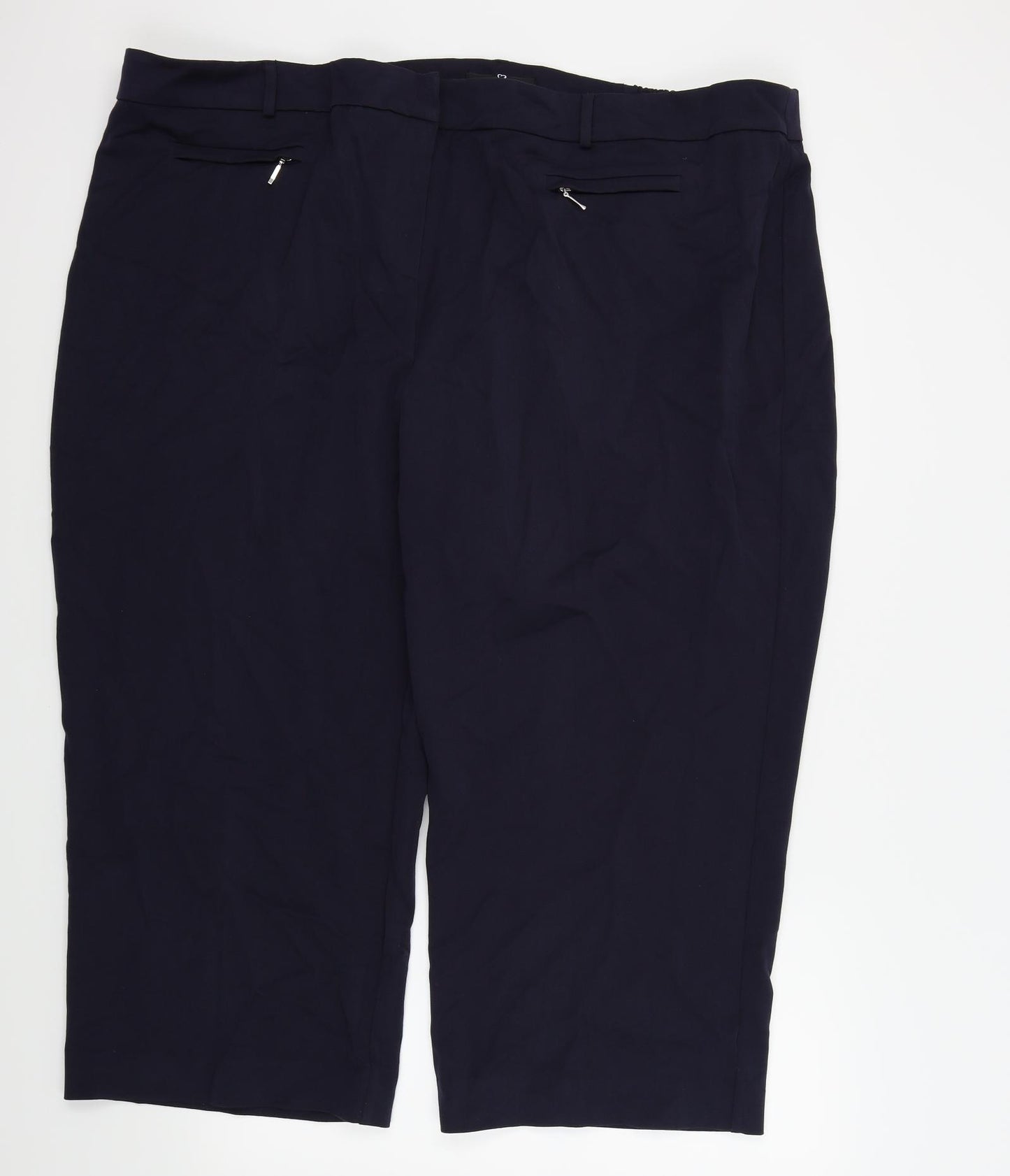 Preworn Womens Blue   Trousers  Size L L23 in