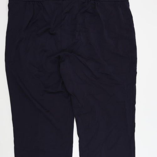 Preworn Womens Blue   Trousers  Size L L23 in