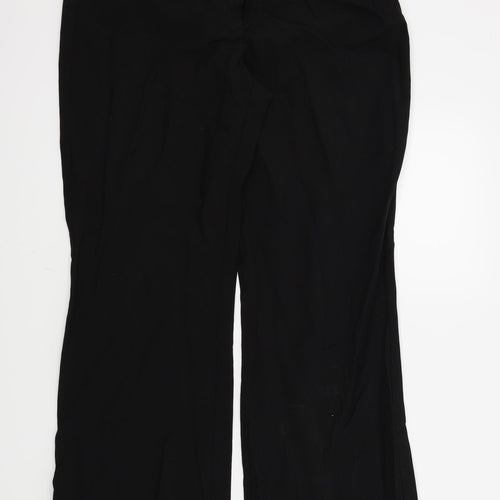 DEBNHAMS Womens Black   Trousers  Size 12 L30 in