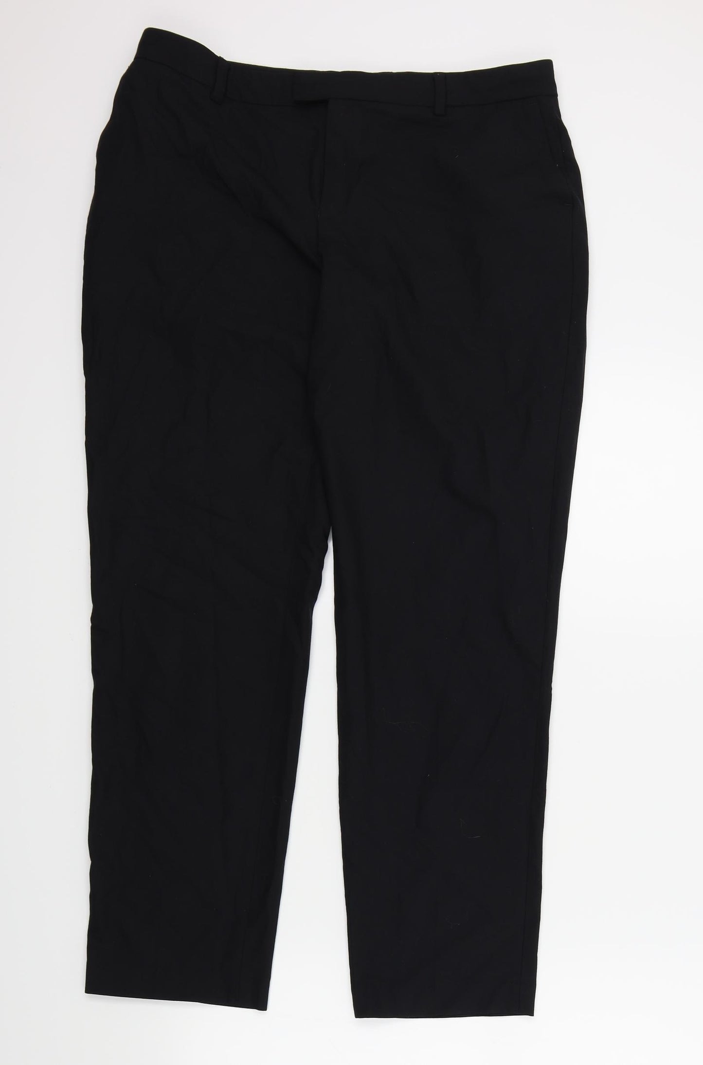 Autograph Womens Black   Trousers  Size 14 L28 in