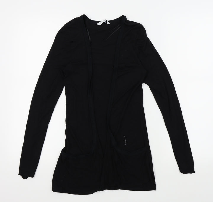 New Look Womens Black   Wrap Jumper Size 8