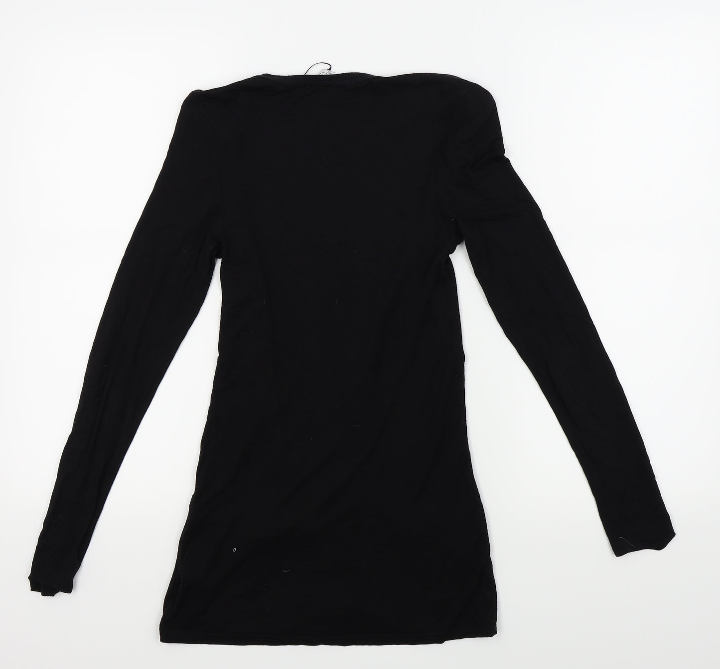 New Look Womens Black   Wrap Jumper Size 8