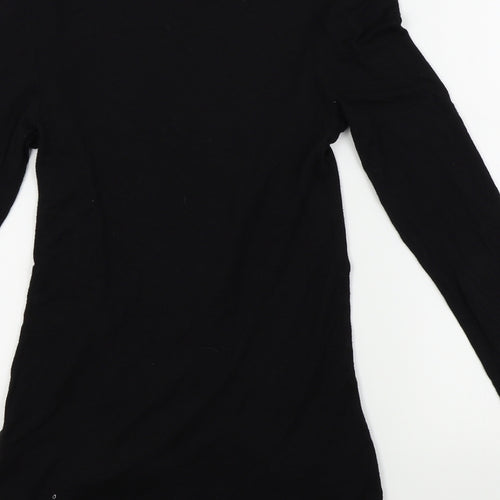 New Look Womens Black   Wrap Jumper Size 8