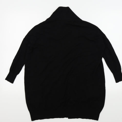 Primark Womens Black   Wrap Jumper Size 8
