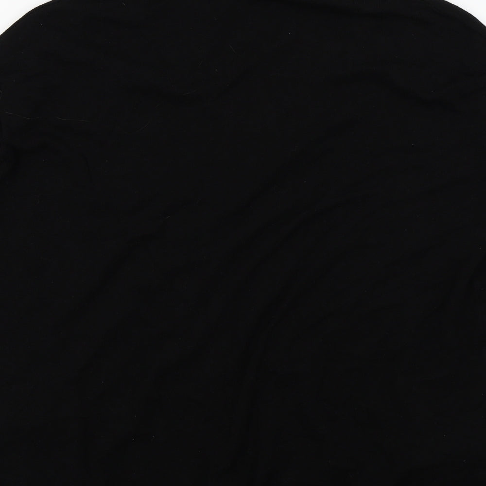 Primark Womens Black   Wrap Jumper Size 8