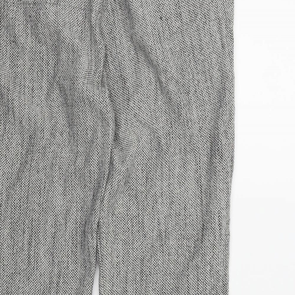 H&M Womens Brown   Trousers  Size 38 L34 in