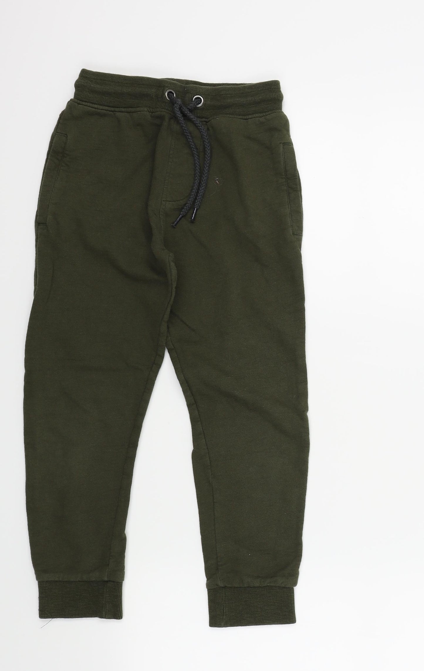NEXT Boys Green Colourblock  Sweatpants Trousers Size 8 Years