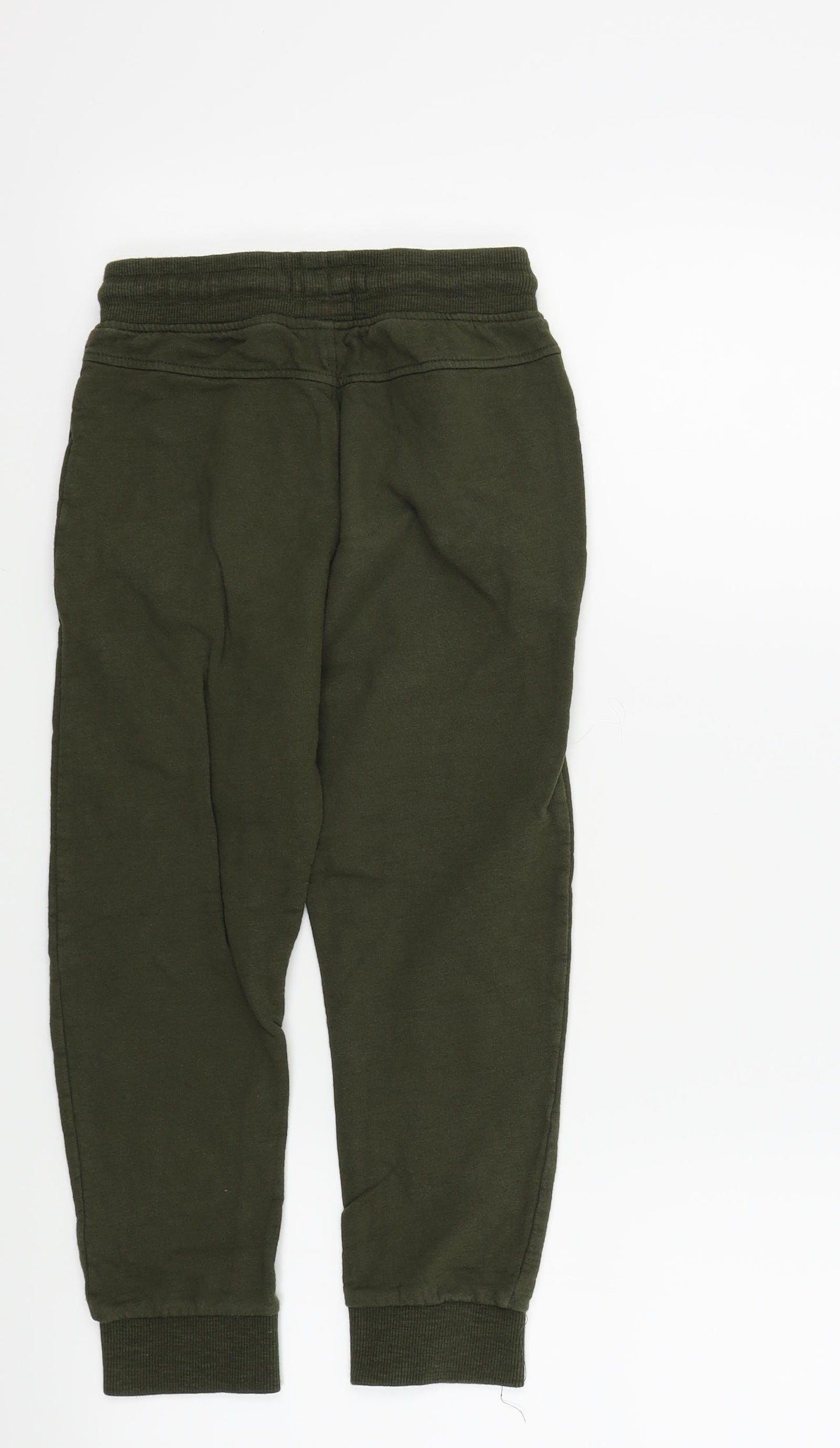NEXT Boys Green Colourblock  Sweatpants Trousers Size 8 Years