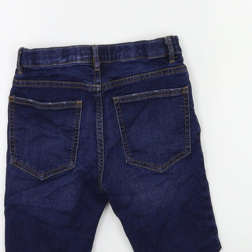 NEXT Boys Blue  Denim Biker Shorts Size 10 Years