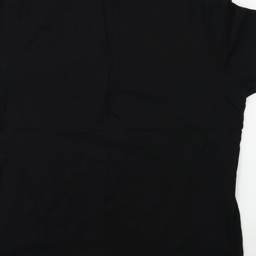 Ibiza Rocks Womens Black   Basic T-Shirt Size XL