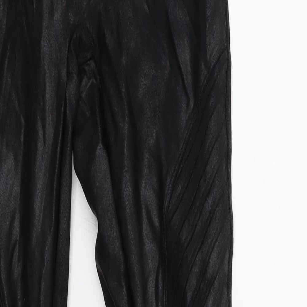 Assets by Sara Blakely Womens Black   Jegging Trousers Size 8 L26 in