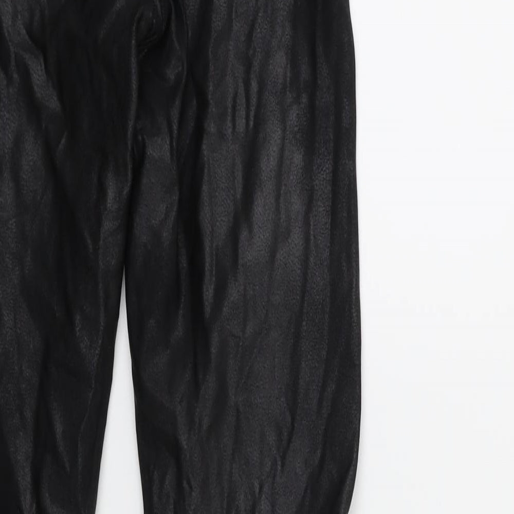 Assets by Sara Blakely Womens Black   Jegging Trousers Size 8 L26 in