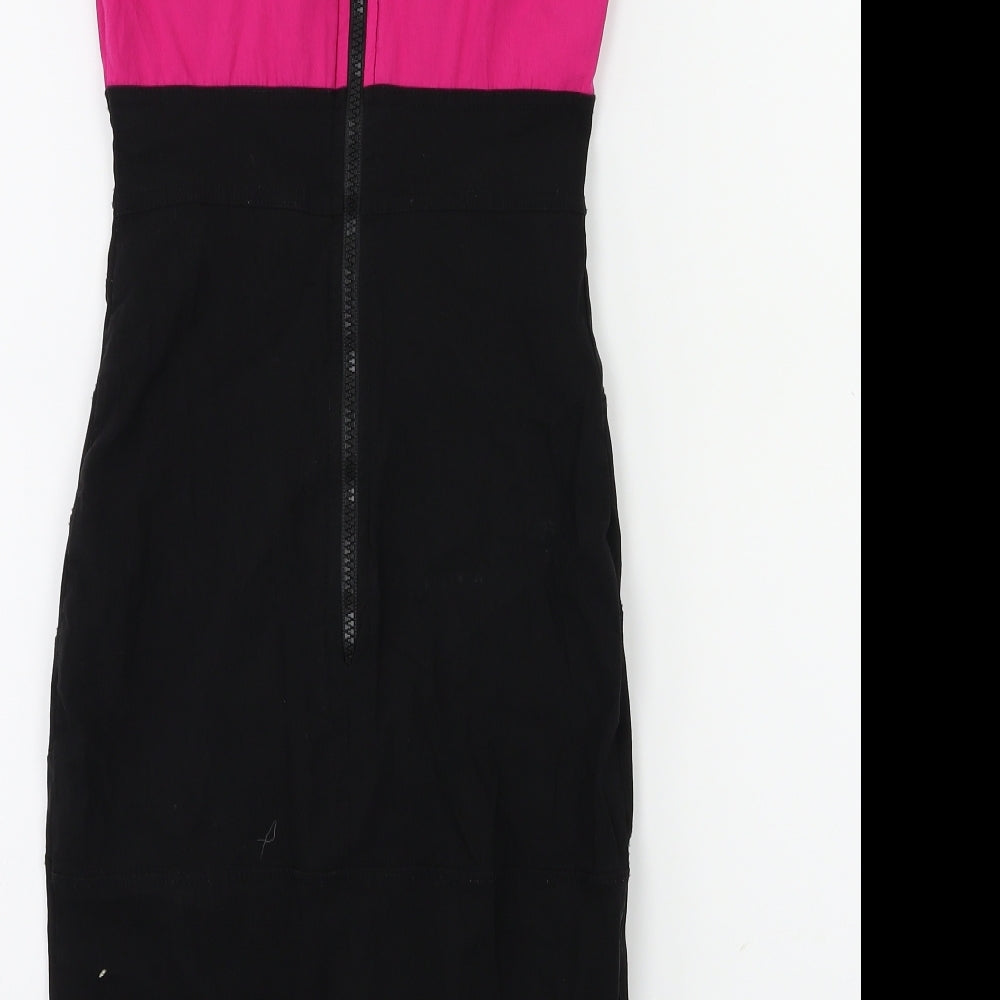 Preworn Womens Black   Bodycon  Size 8