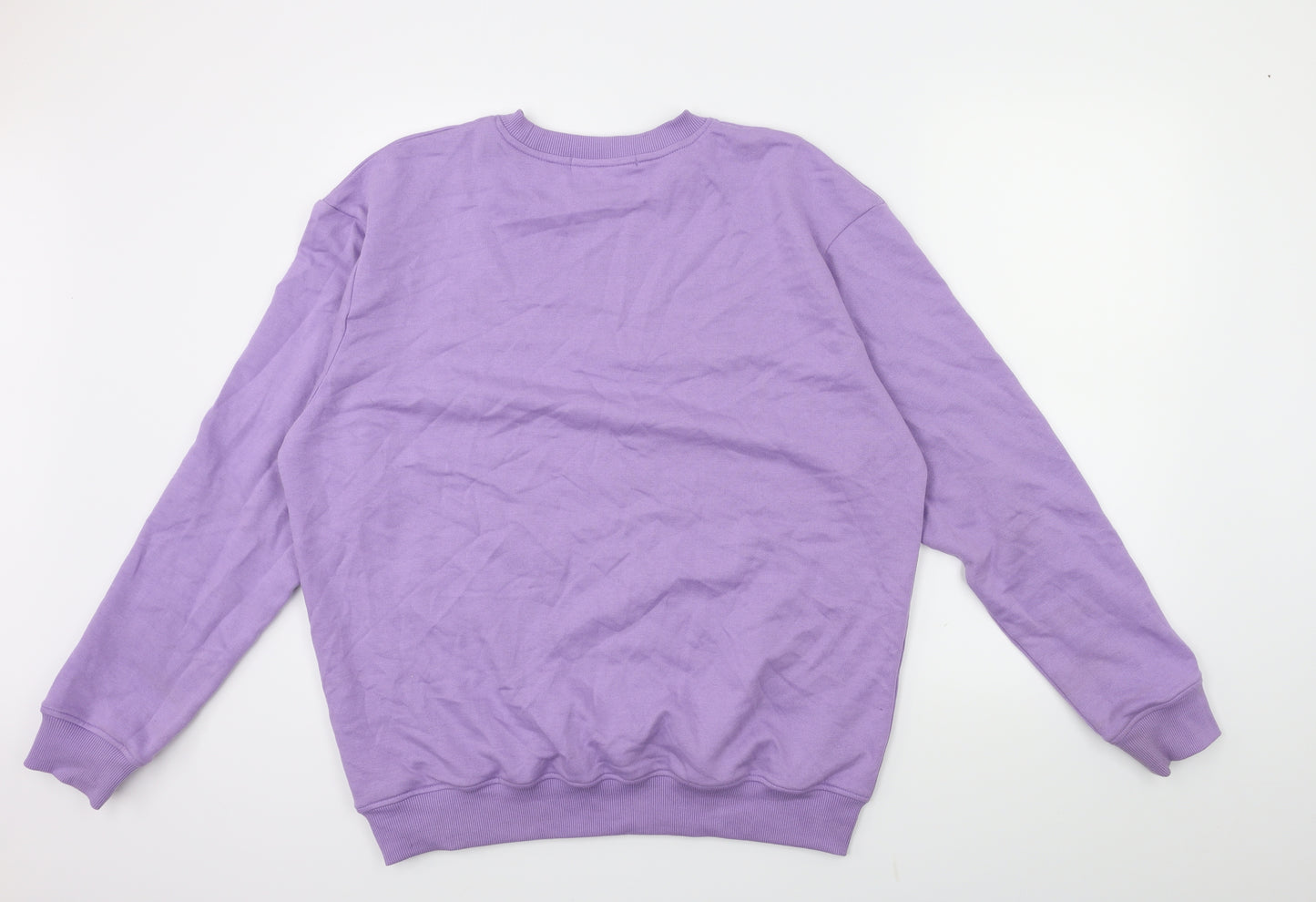 Mennace Mens Pink   Pullover Sweatshirt Size M