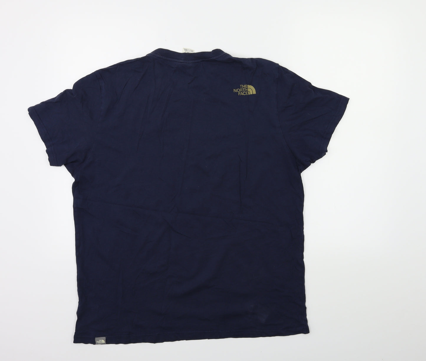 The North Face Mens Blue    T-Shirt Size L