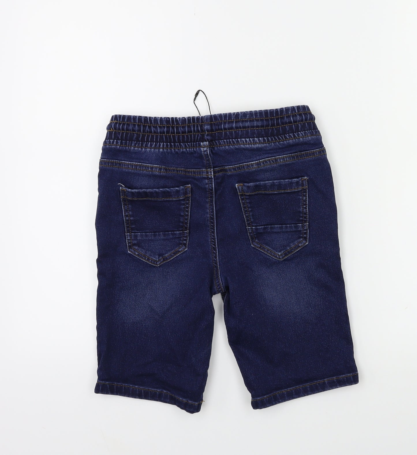 Primark Boys Blue  Denim Cargo Shorts Size 10 Years