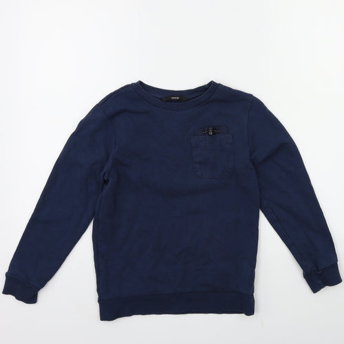 George Boys Blue   Pullover Sweatshirt Size 9 Years