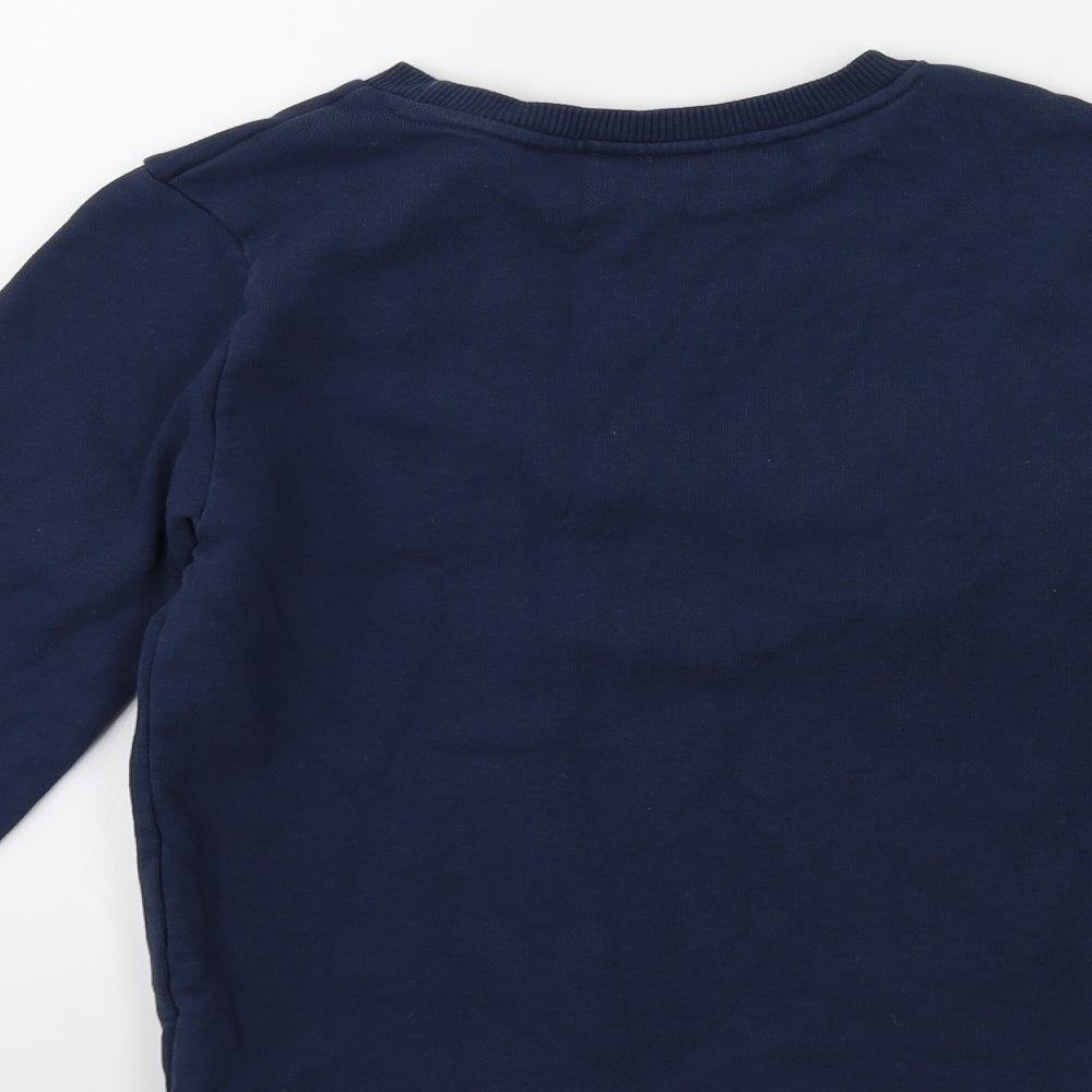 George Boys Blue   Pullover Sweatshirt Size 9 Years
