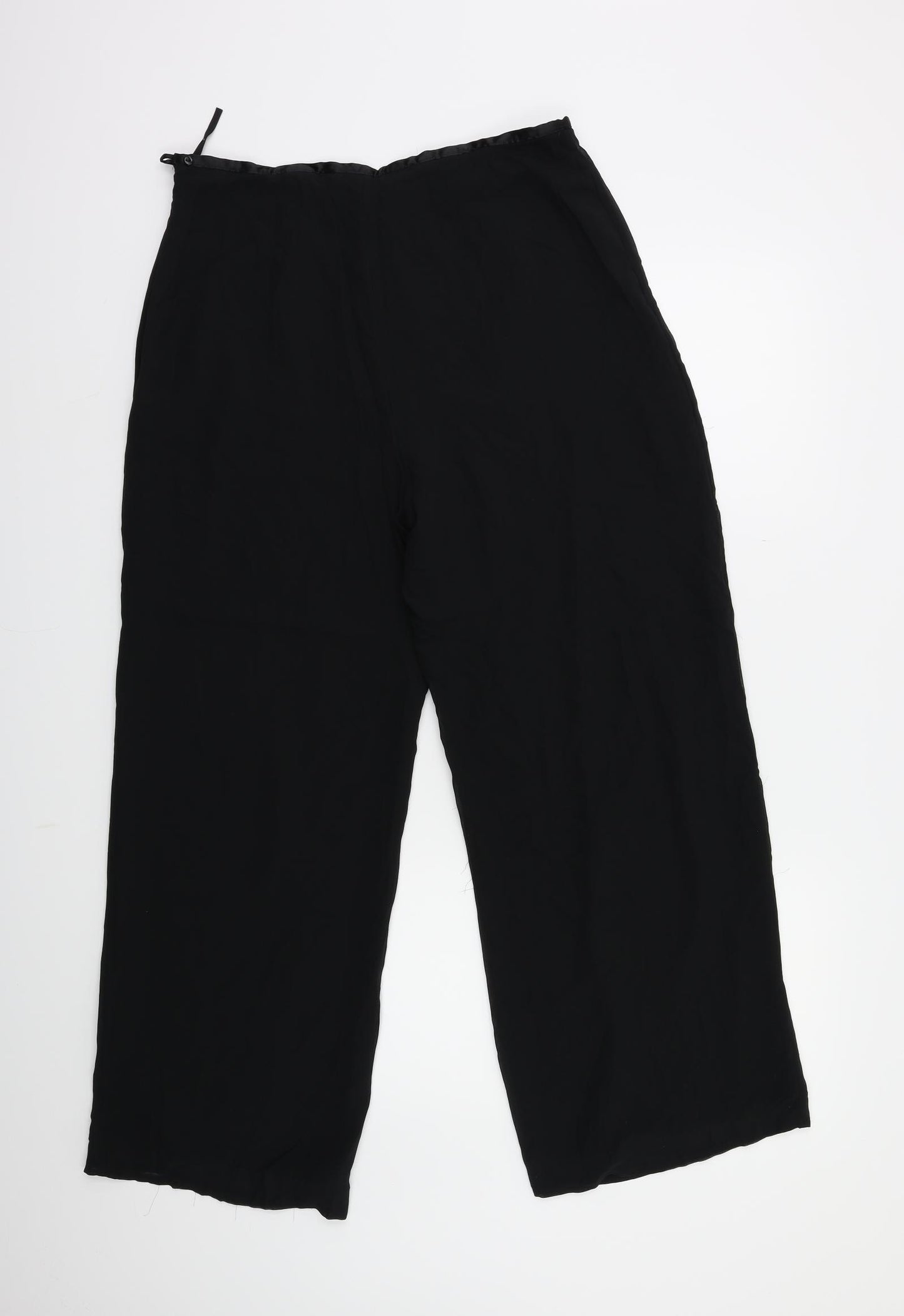 Marks and Spencer Womens Black   Trousers  Size 14 L27 in