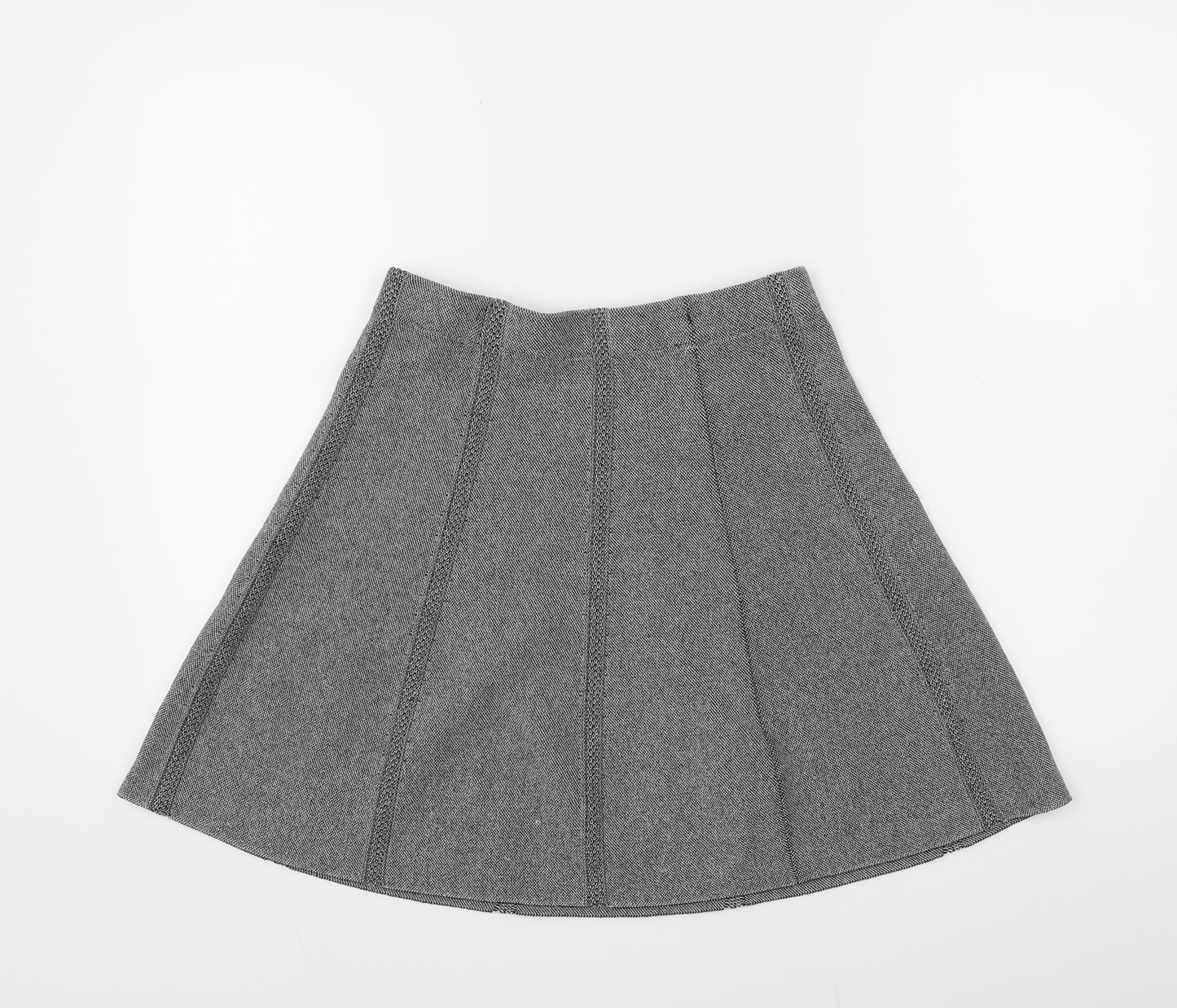 Zara Womens Grey   Flare Skirt Size S