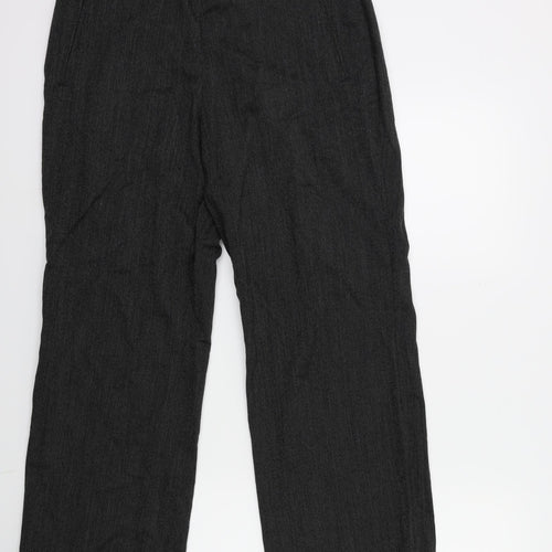Marks and Spencer Womens Black   Trousers  Size 14 L26 in