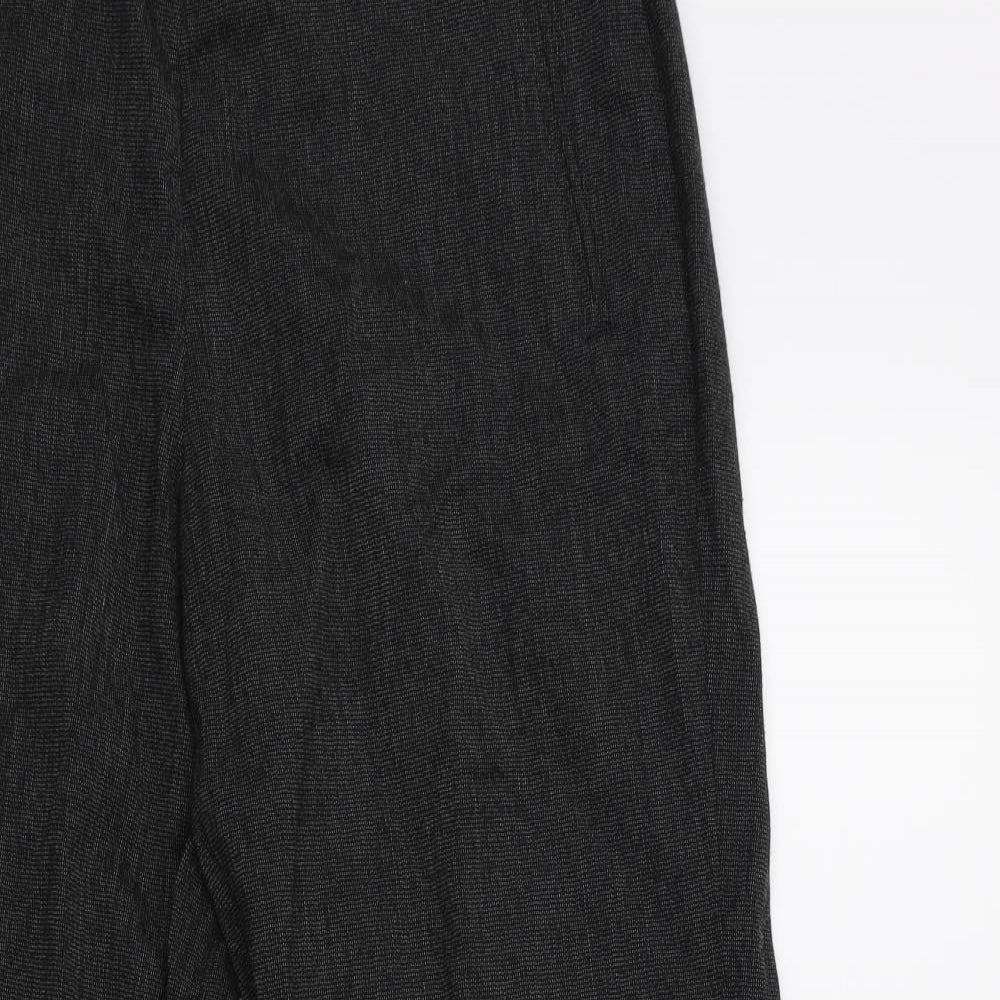 Marks and Spencer Womens Black   Trousers  Size 14 L26 in