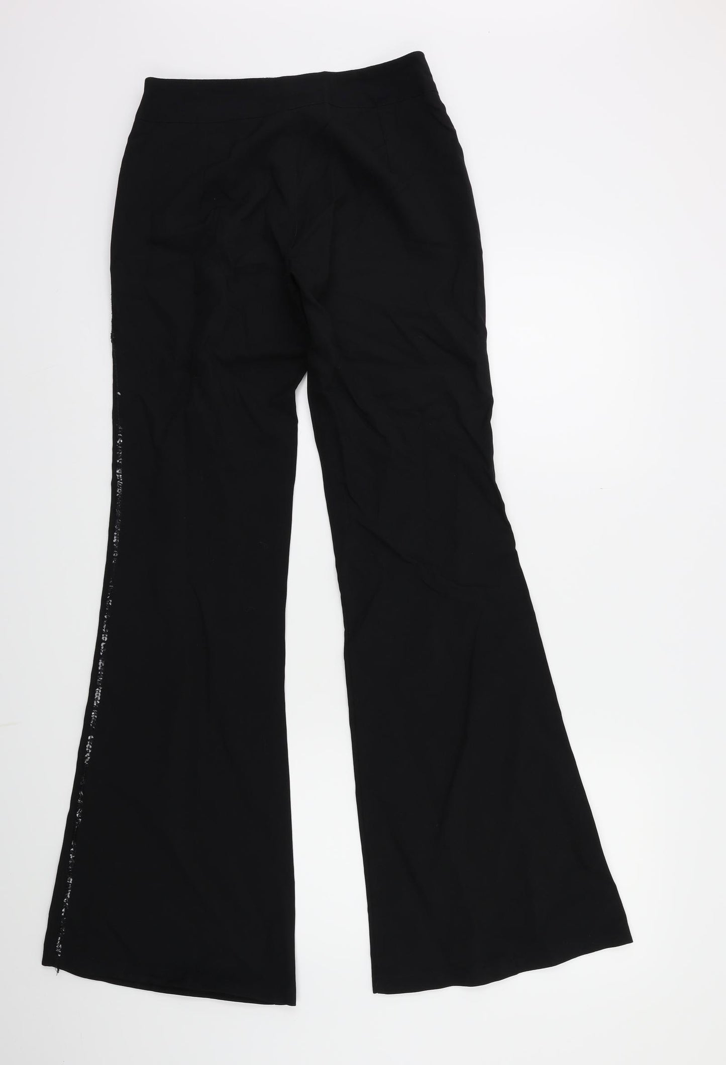 Zara Womens Black   Trousers  Size 6 L30 in
