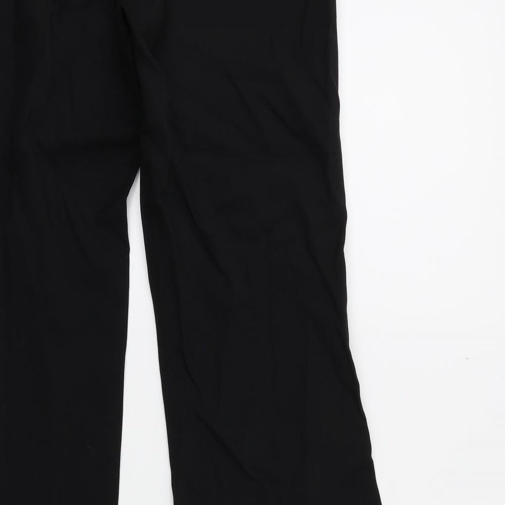 Zara Womens Black   Trousers  Size 6 L30 in