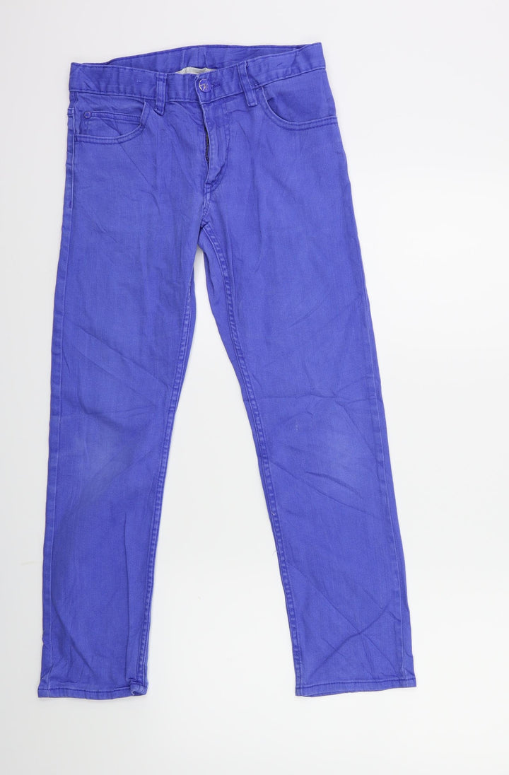 H&M Girls Blue  Denim Straight Jeans Size 12 Years